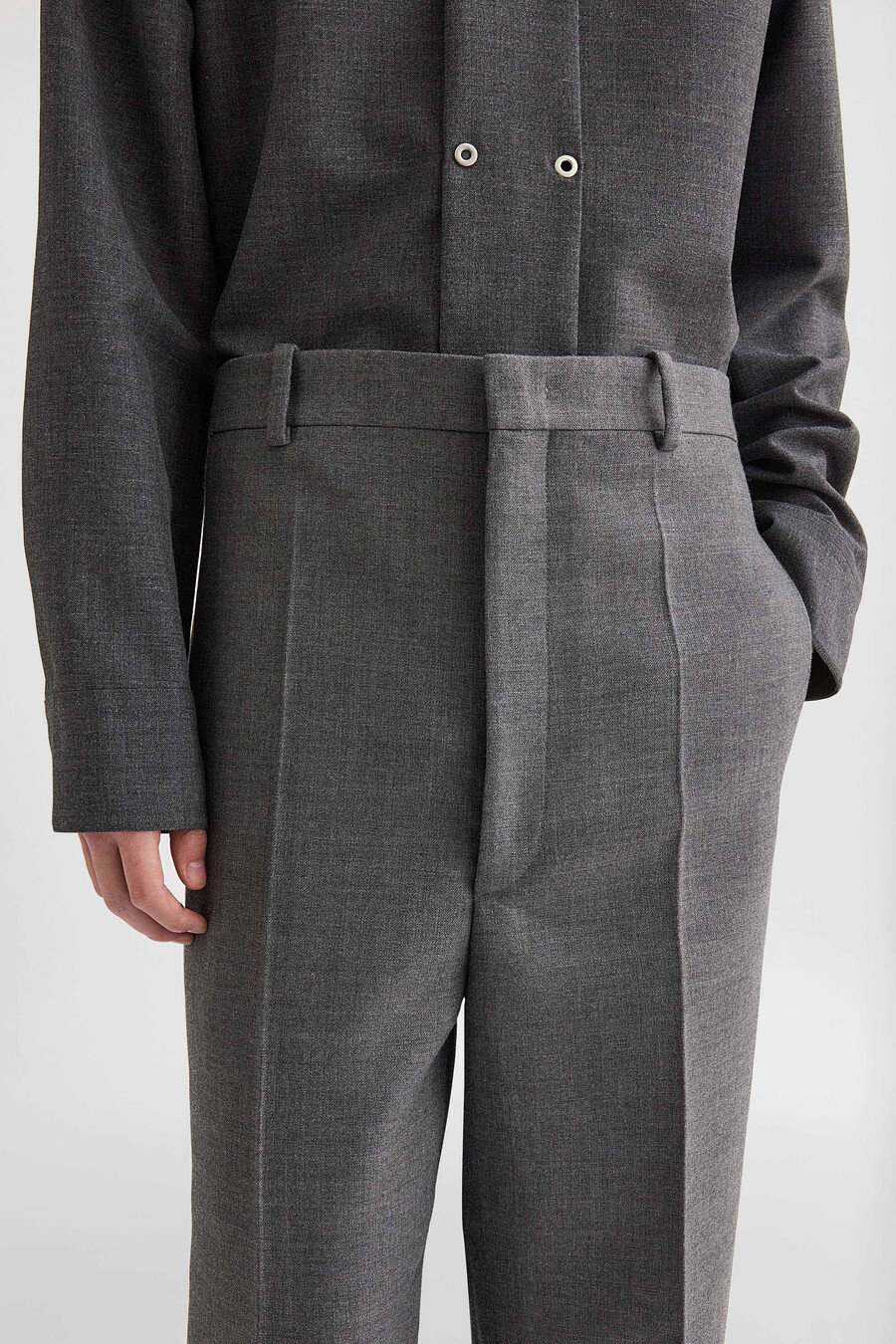 wollgabardinehose